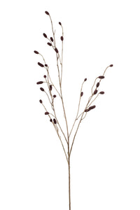 Sanguisorba künstlich - 1 Zweig - Haselnuss