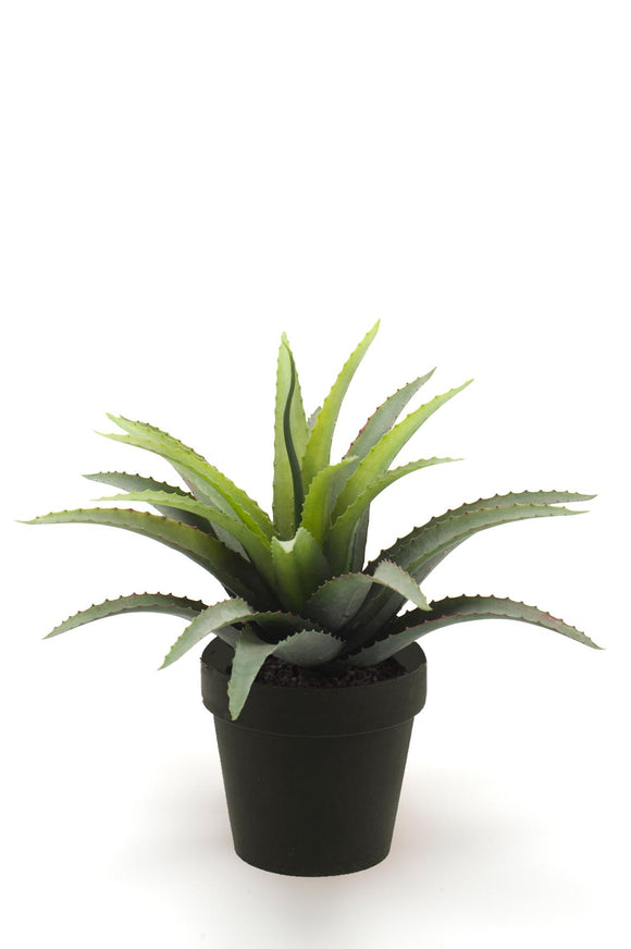 Agave künstlich - 1 Topf - Grün