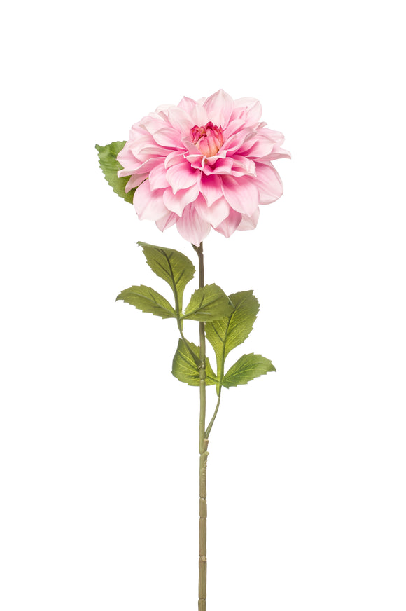 Dalia artificial - 1 tallo - rosa claro
