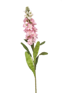 Giroflée artificiel - 1 tige - Rose
