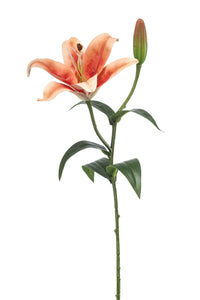 Lys artificiel - 1 tige - Orange