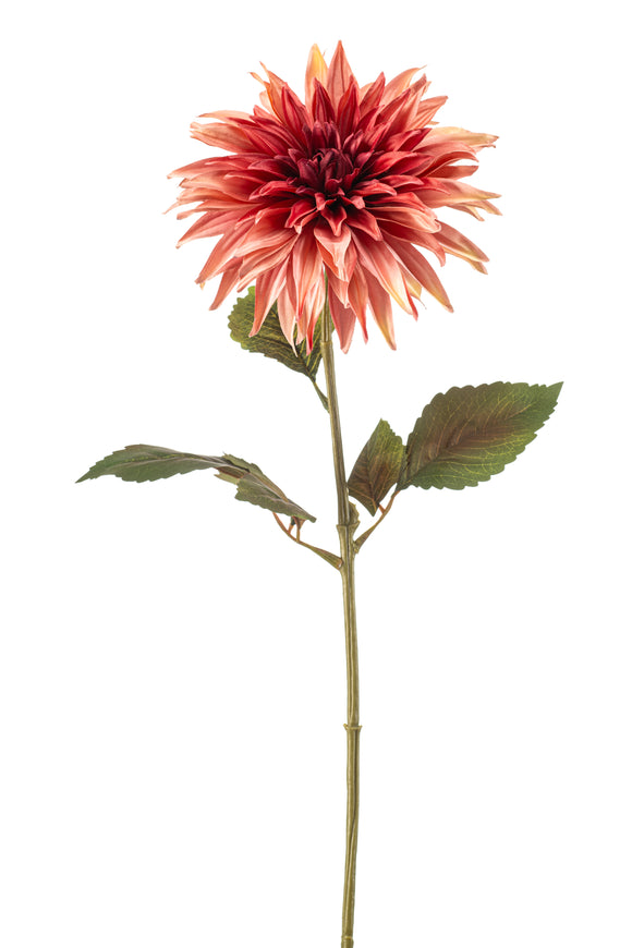 Dalia artificial - 1 tallo - rosa vintage