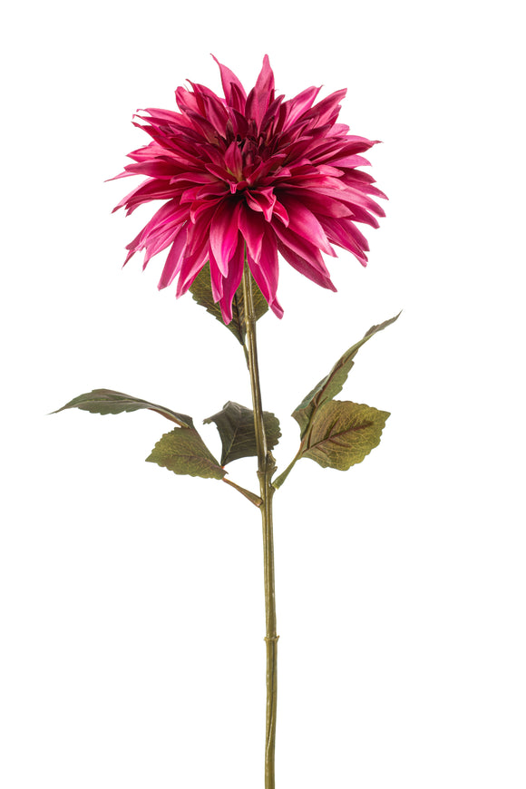 Dalia artificial - 1 tallo - rojo fucsia