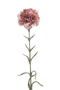 Nelke künstlich - 1 Stiel - Vintage rosa