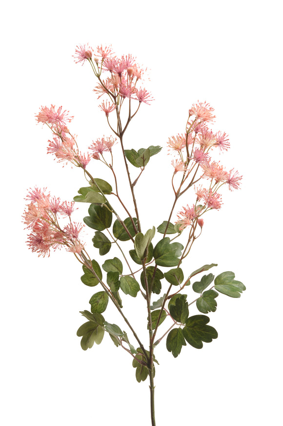 Fleurs des prés artificielles - 1 branche - Rose