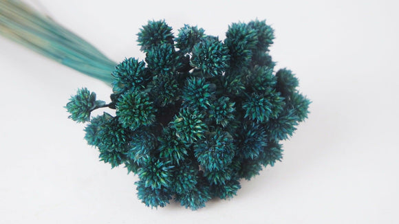 Bergblumen - 1 Bund - Emerald green