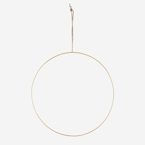Metallring - Rund 50 cm - Gold