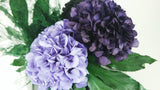 Konservierte Hortensie - 1 Kopf - Violett